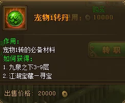 热血江湖中，哪种灵兽丹效果更佳？全面解析与推荐