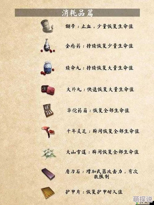 武侠乂游戏道具深度解析：铁砂弹图鉴及使用攻略详解