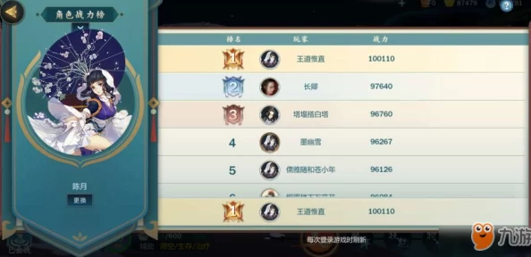探寻剑网3指尖江湖：陈月角色具体出现位置与寻找攻略