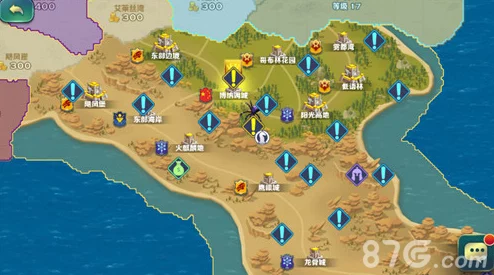 剑与家园游戏攻略：地图上怪物坐标详解及其作用解析大全