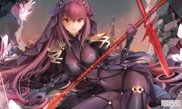 《命运/冠位指定》FGO国服斯卡哈角色深度解析：灵基突破立绘艺术赏析